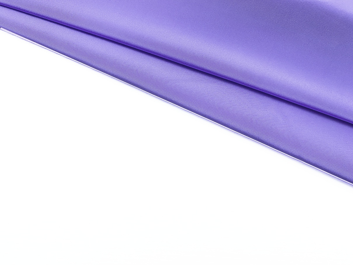 Ткань Крепдешин сиреневого цвета однотонная    46732 4